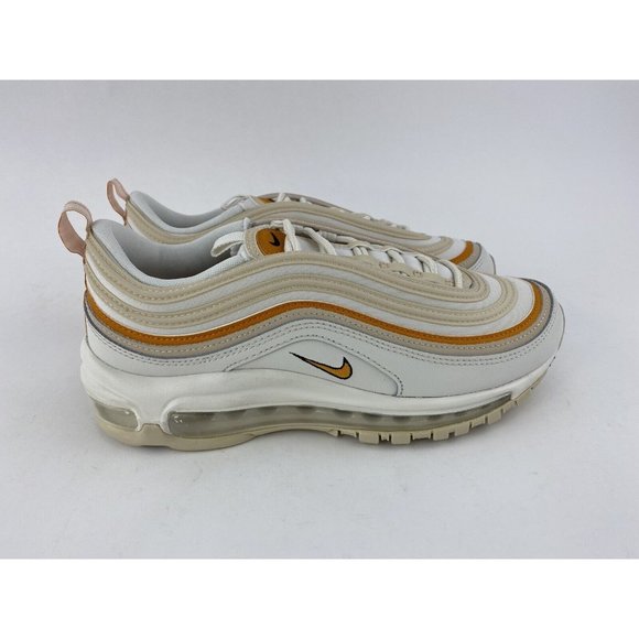 Nike Air Max 97 Beige Orange Women's Sneakers Shoes Tan Phantom Curry DQ8594 001 - Picture 7 of 12